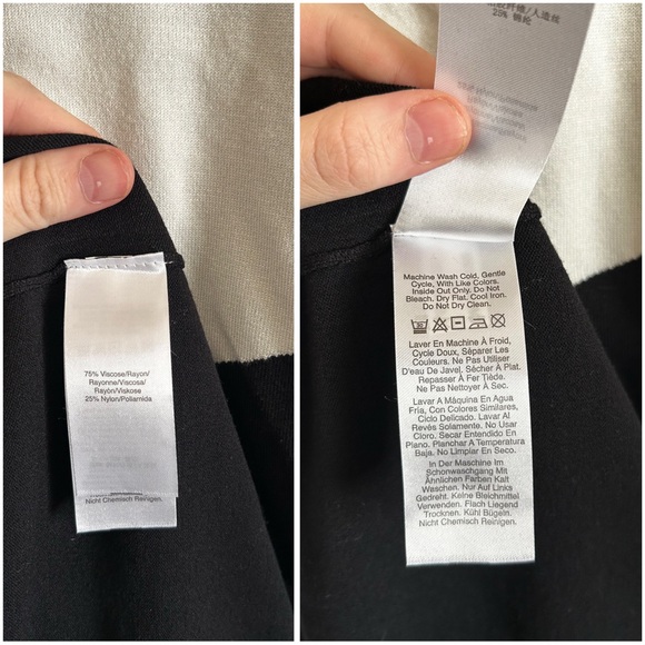 NWT | Colorblock Knit Sweater Dress - Picture 7 of 12